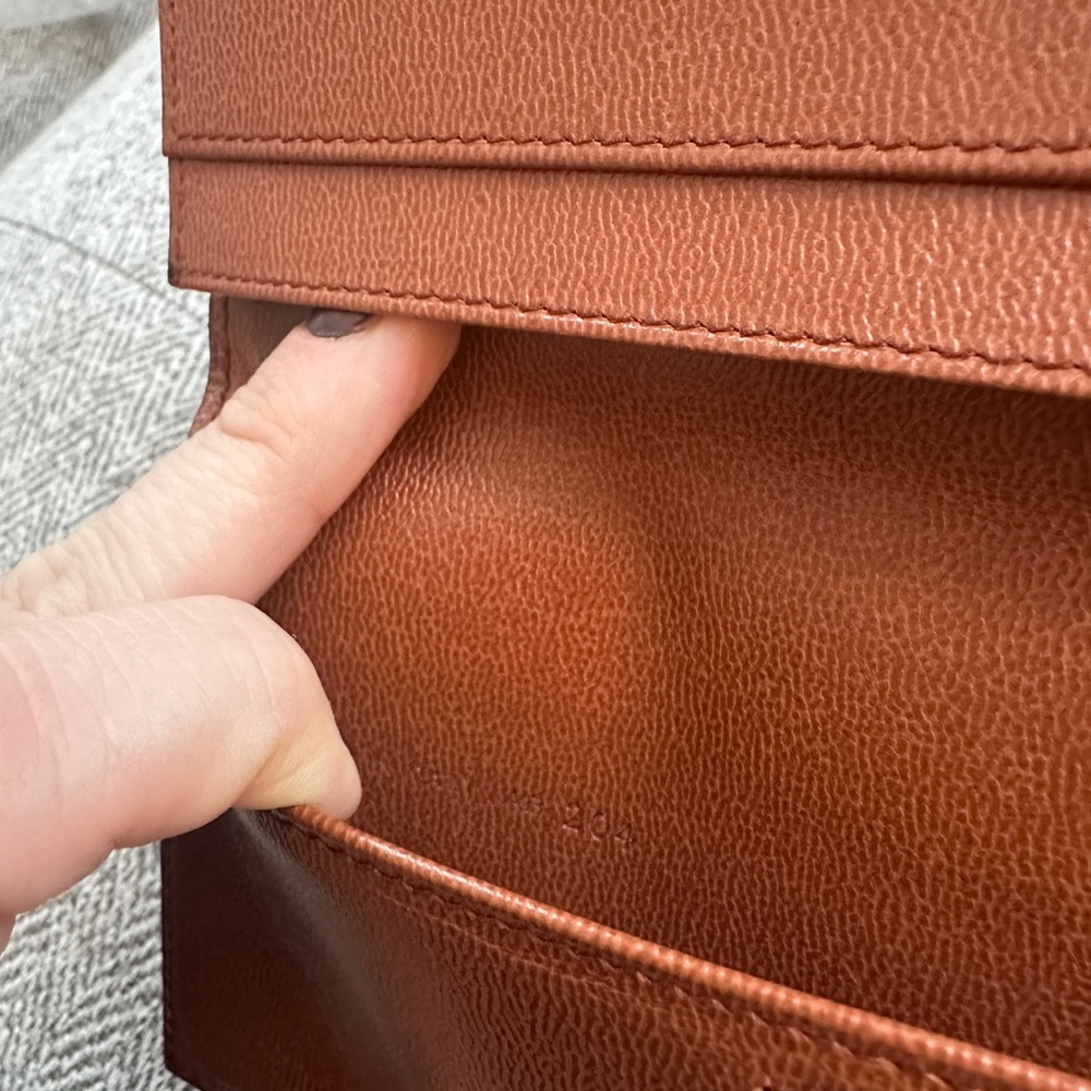 Dunhill Brown Leather Wallet - Picture 5 of 6